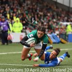 Rugby Womens 6 Nations 10 April 2022 - Ireland 29 Italy 8