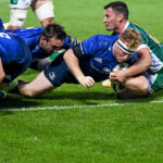 first try by james tracy (leinster) during Rugby Guinness Pro 14 Benetton Treviso vs Leinster Rugby at the Monigo Stadium in Treviso, Italy, October 10 2020 Photo Ettore Griffoni/ LM Photo